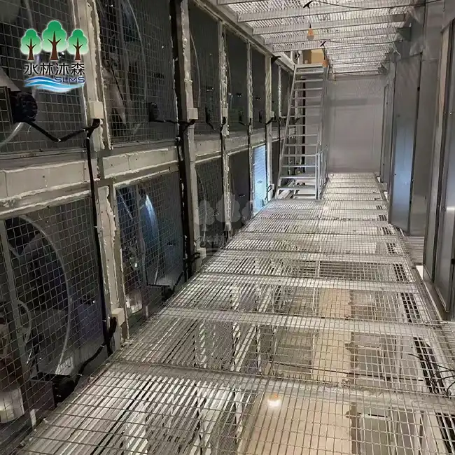 8-Level Broiler Rearing Cage