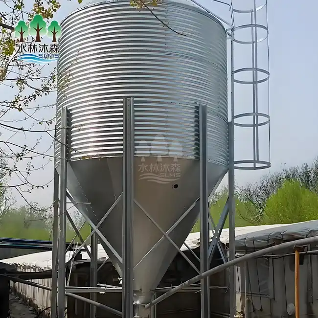 poultry House Feed Silo    