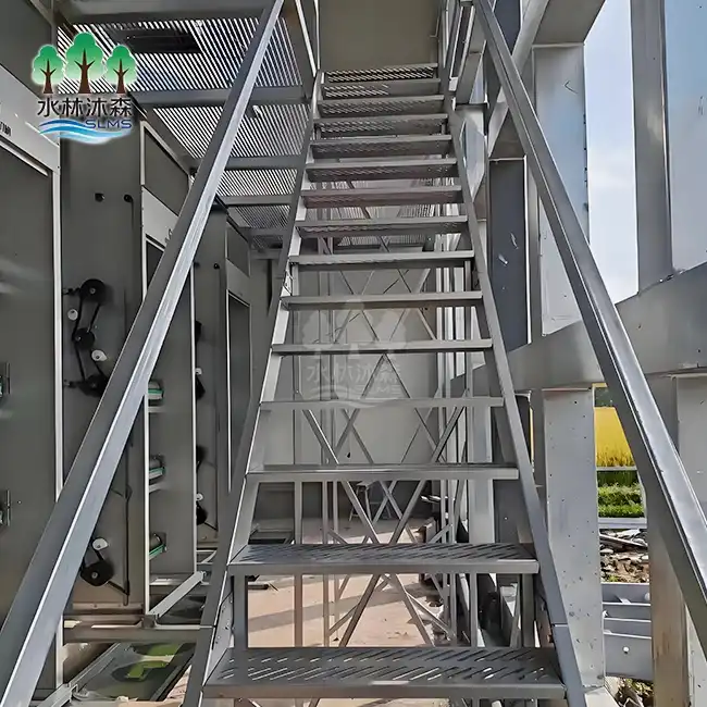 8-Level Broiler Rearing Cage