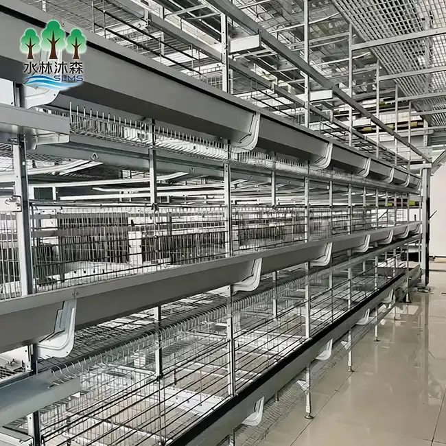 Three-tier Layer Cage