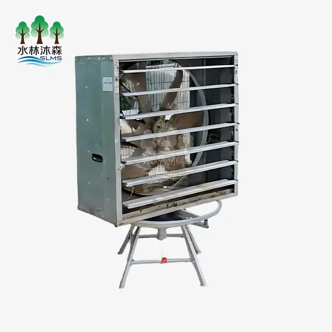Chicken Coop Floor System Rotating Fan Mount
