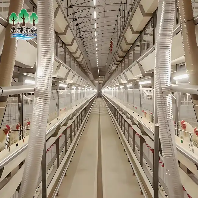 Quadruple-deck Broiler Rearing Cage