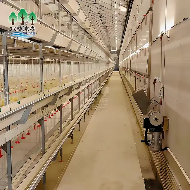 Quadruple-deck Broiler Rearing Cage