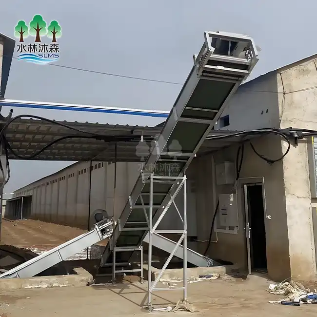poultry manure scraper machine