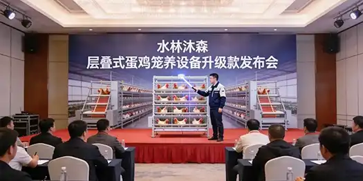 Empowering Large-Scale Poultry Farming: Upgraded Layer Cage System Launched Successfully